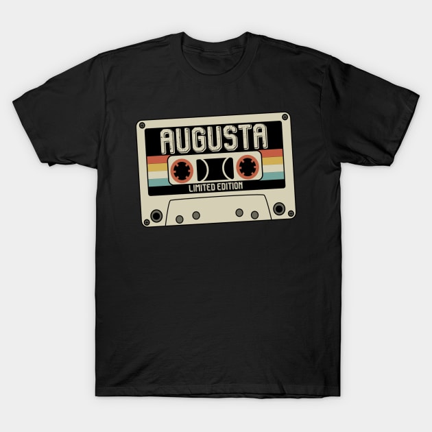 Augusta Name - Limited Edition - Vintage Style T-Shirt by Debbie Art